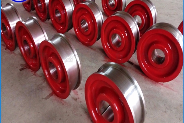 门式刮板取料机车轮