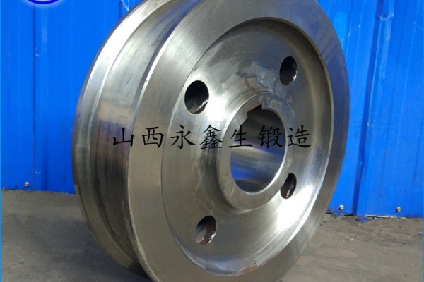 门式双跨线链斗卸车机车轮锻件-4140