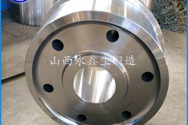 45钢运输车车轮锻件