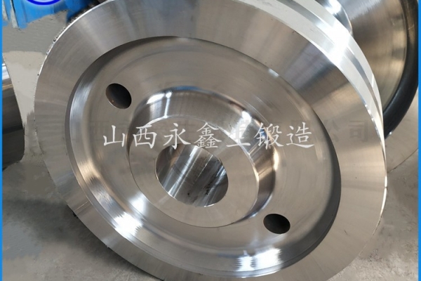 锻压42CrMo4门式起重机车轮