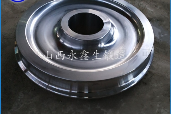 锻造42CrMo4转向架火车轮