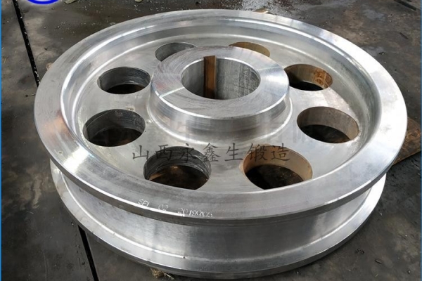 轨轮式梭式矿车车轮锻件
