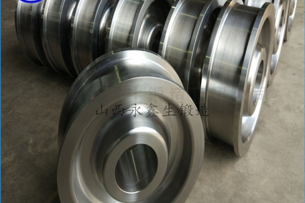 巷道运渣车车轮锻件