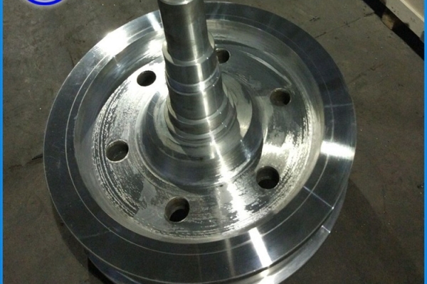 锻造加工转向架车轮组