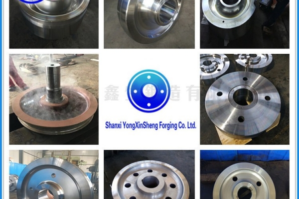 山西厂锻造托辊轮锻件