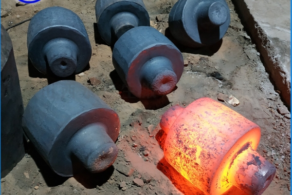 回转窑拖轮锻造件