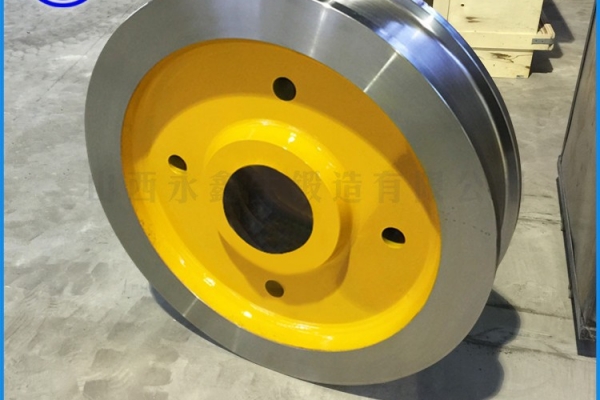 甲板起重机车轮锻件