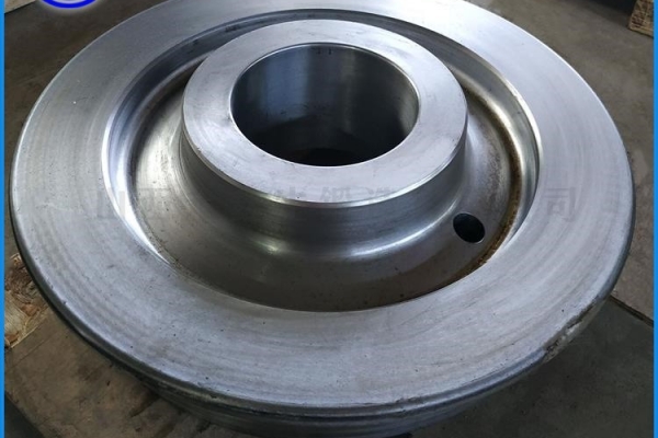 混匀取料机车轮锻件