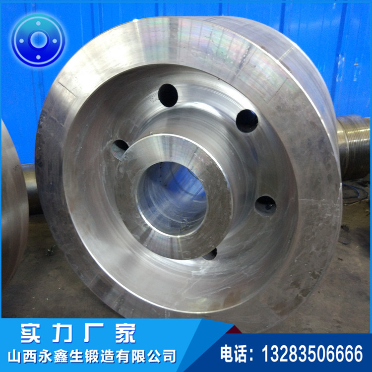 锻造回转窑拖轮锻造件