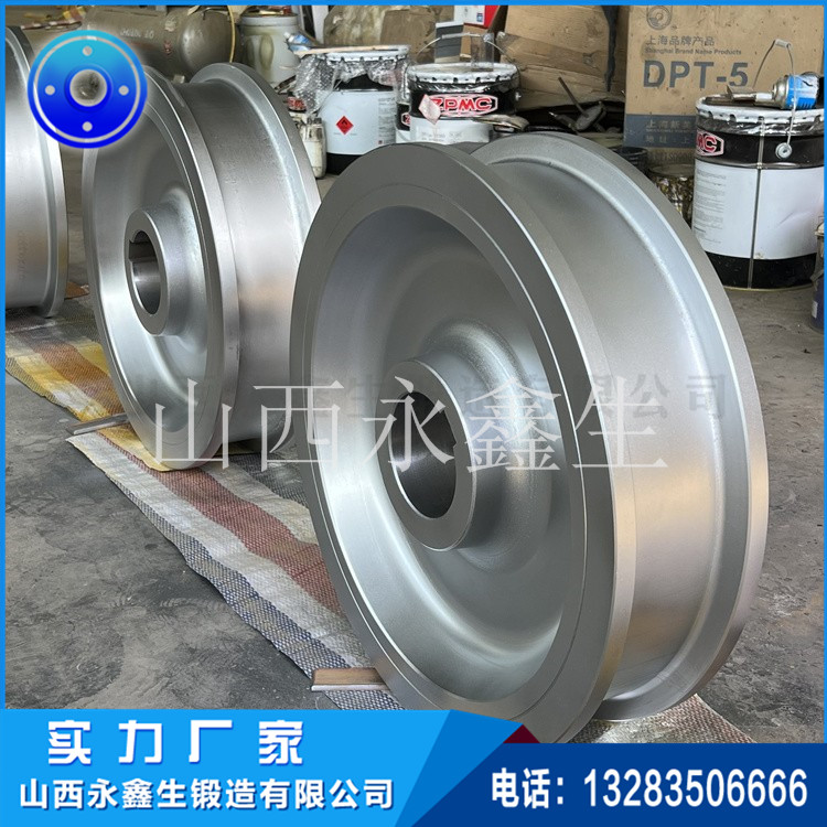 42CrMo减速机车轮锻件