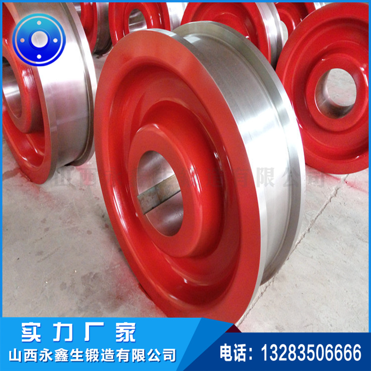 抓斗卸船机车轮锻件