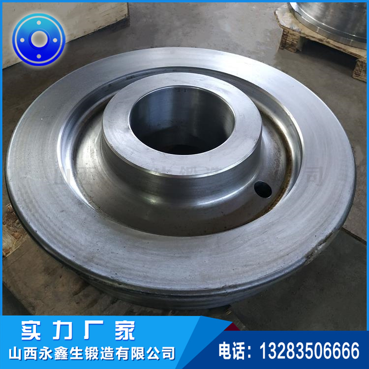 混匀取料机车轮锻件